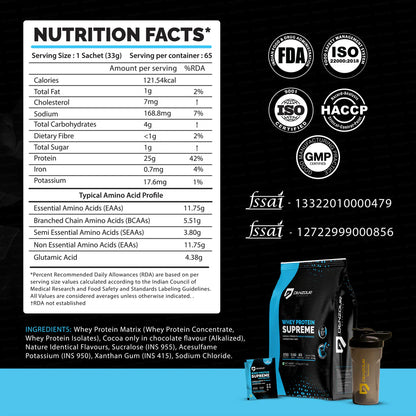 DENZOUR WHEY PROTEIN SUPREME