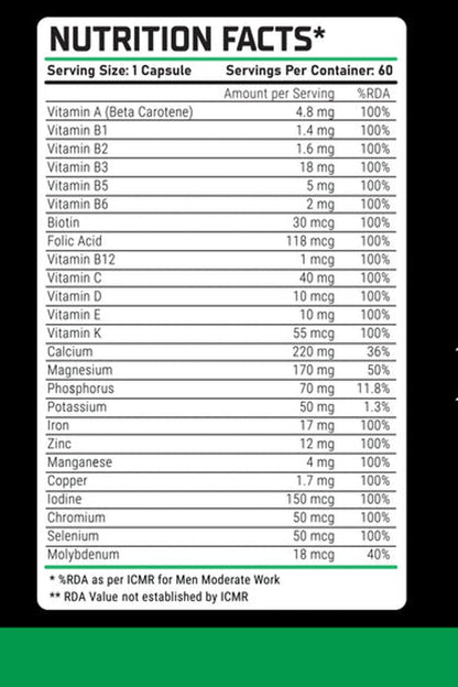 DENZOUR MULTIVITAMIN